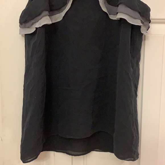 😍 2/$29 Express Design Studio 100% silk semi sheer XS - Picture 8 of 12